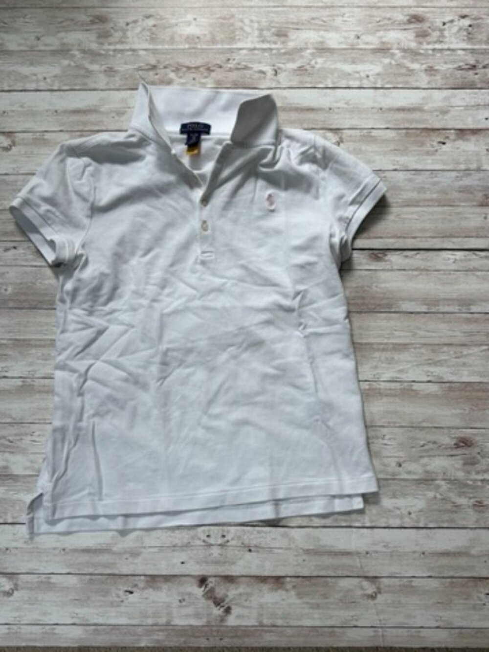 Polo Ralph Lauren - Girl's Polo Shirt - White - XL (16)